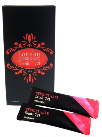 LONDON BERRIES-LITE DRINK 721 10X10GM [QE721S-0]
